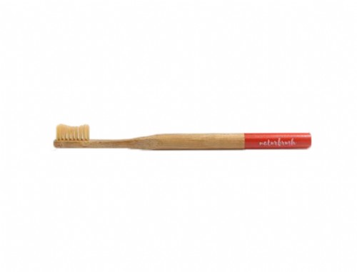 Cepillo Dental Naturbrush Adultos Rojo